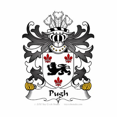 Pugh Family Coat of Arms $ctr